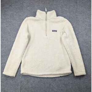 Patagonia Los Gatos 1/4 Zip Womens Medium Deep Pile Fleece Pullover Outdoor Hike